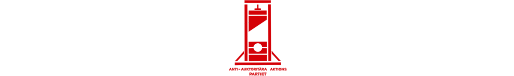 Logotyp för ANTI-AUKTORITÄRA AKTIONS PARTIET