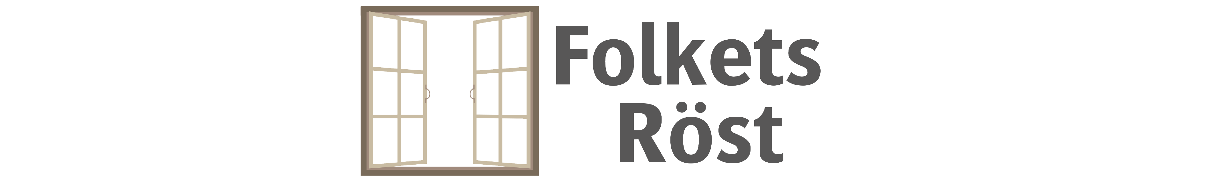 Logotyp för Folkets Röst