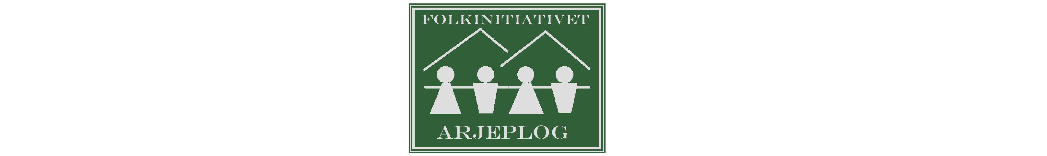 Logotyp för Folkinitiativet Arjeplog