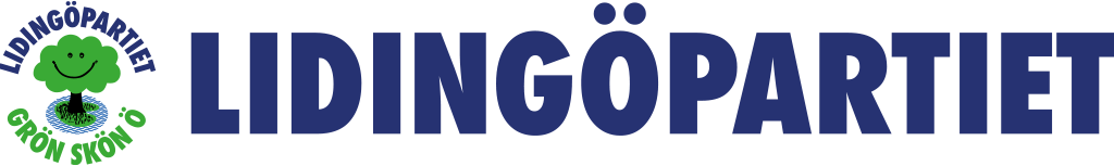 Logotyp för LIDINGÖPARTIET