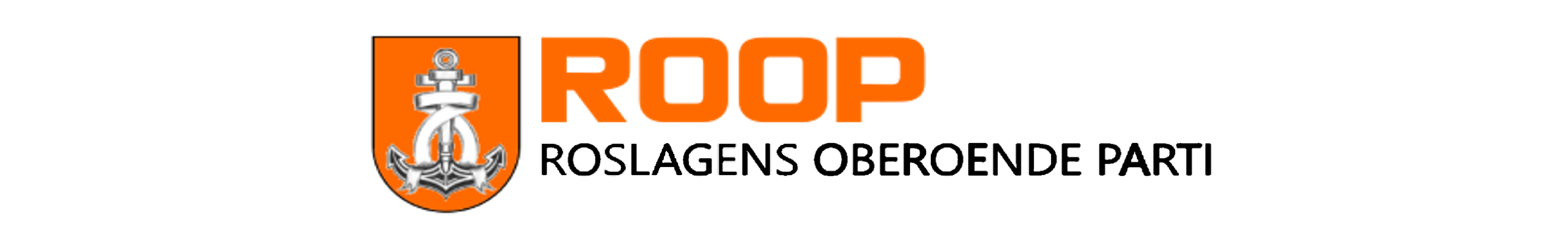 Logotyp för Roslagens oberoende parti