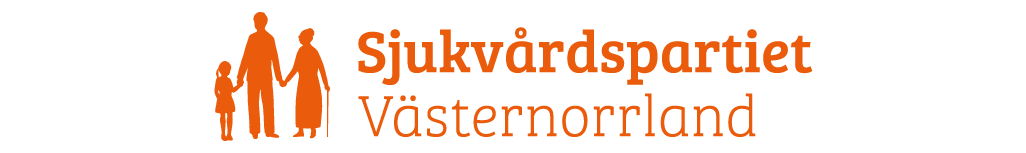 Logotyp för Sjukvårdspartiet - Västernorrland